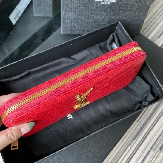 MONOGRAM ZIPPY WALLET YSL 0724